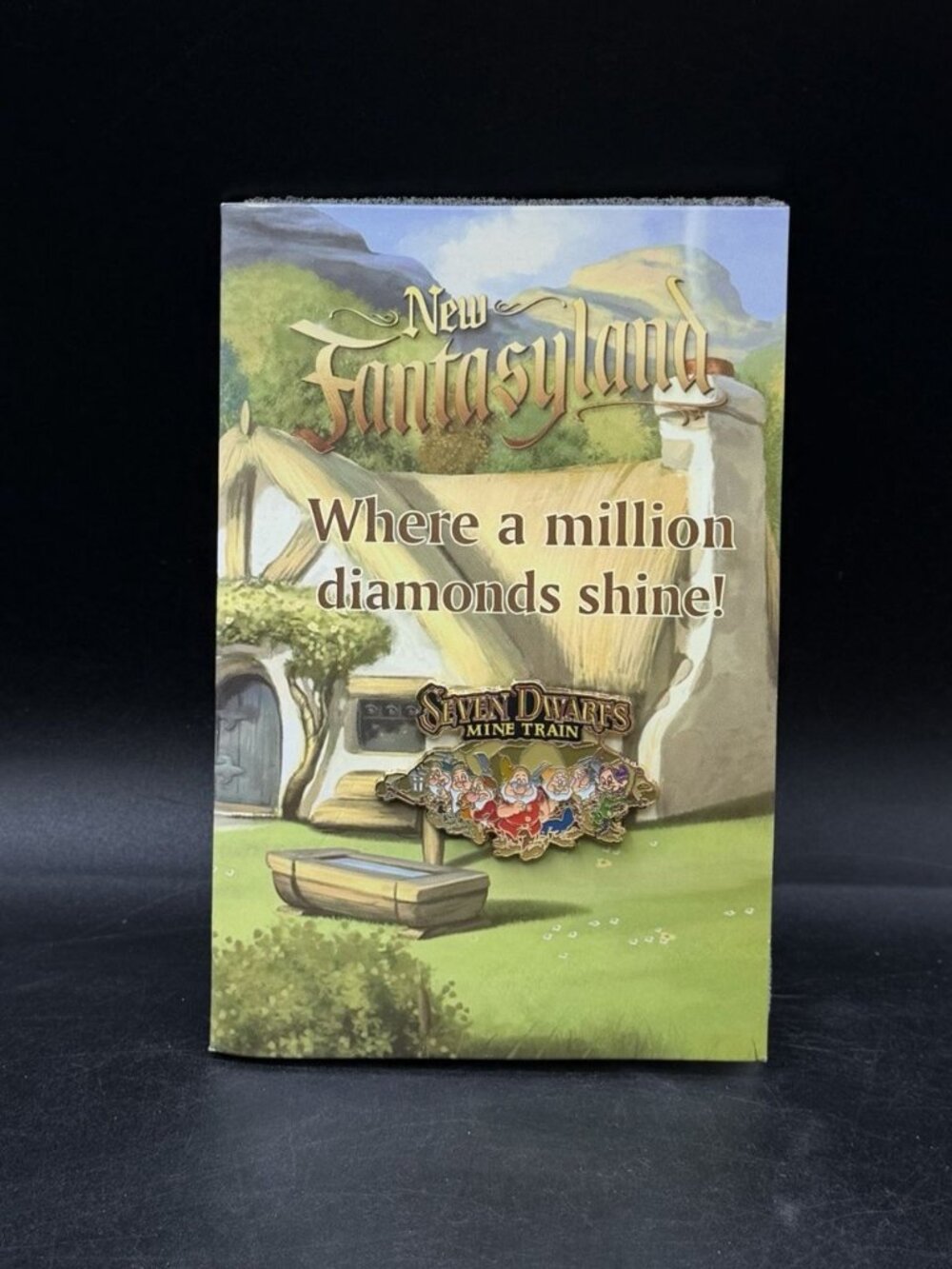 Disney Seven Dwarfs Mine Train Pin WDW Fantasyland Grand Opening 2014